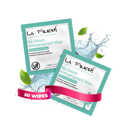 LA Fresh No Sweat Antiperspirant Wipes