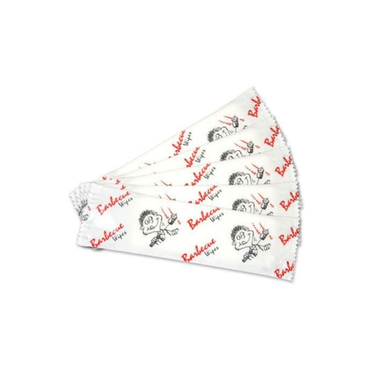 Diamond Wipes BBQ and grill hand wipes individually wrapped — removes sauce for restaurants and catering 