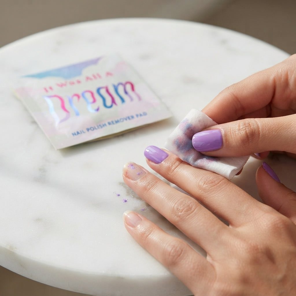 LA Fresh Nail Polish Remover Pads (Contains Acetone)