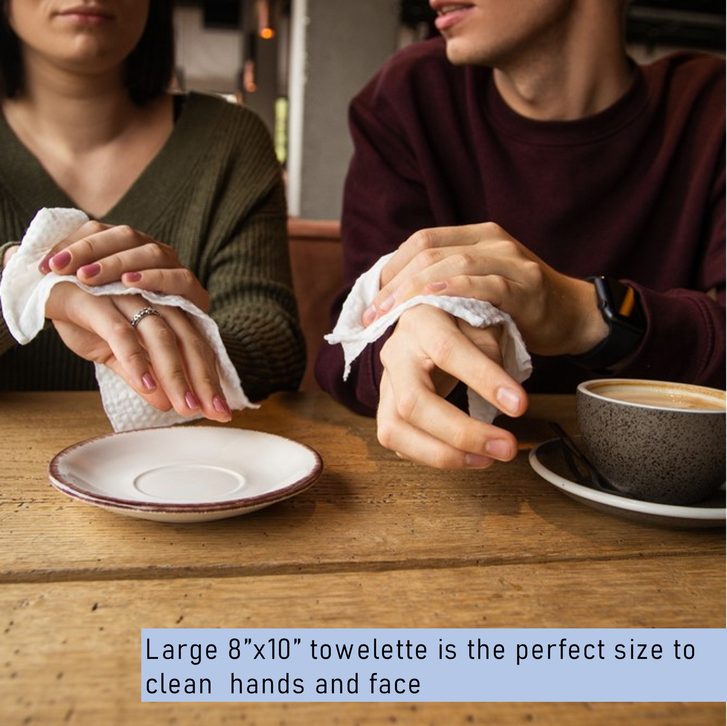 Diamond Wipes BBQ and grill hand wipes individually wrapped — removes grease and sauce for restaurants and catering 