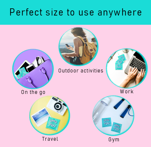 Packaging of LA Fresh No Sweat Antiperspirant Wipes with the text 'OMG IT'S YOU' prominently displayed, indicating a fresh scent and no sweat antiperspirant functionality.